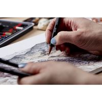 KIT CRAYON FUSAIN COLOR