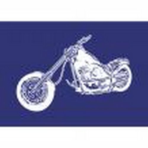 Pochoir: Chopper, DIN A4, 1 pochoir + spatule 