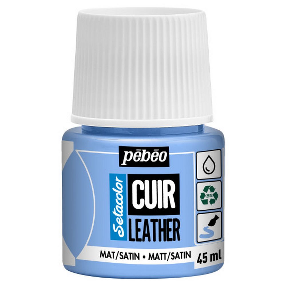 SETACOLOR CUIR 45ML BLEU GLACE